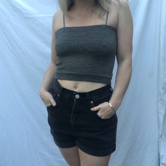 Urban Outfitters grey boob tube - Picture 2 of 6